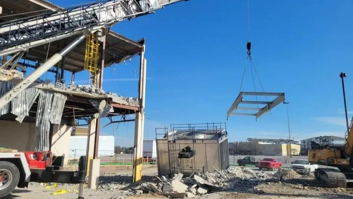 HVAC Equipment Lifting